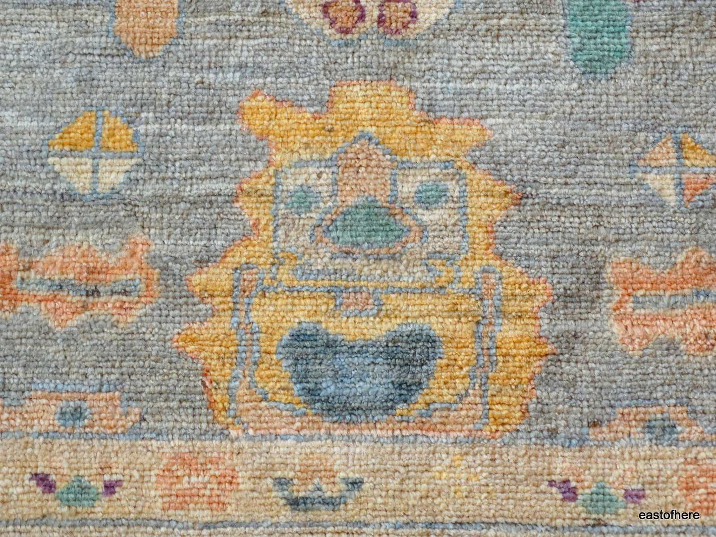 Afghan Oushak (310 x 259cm) - eastofhere