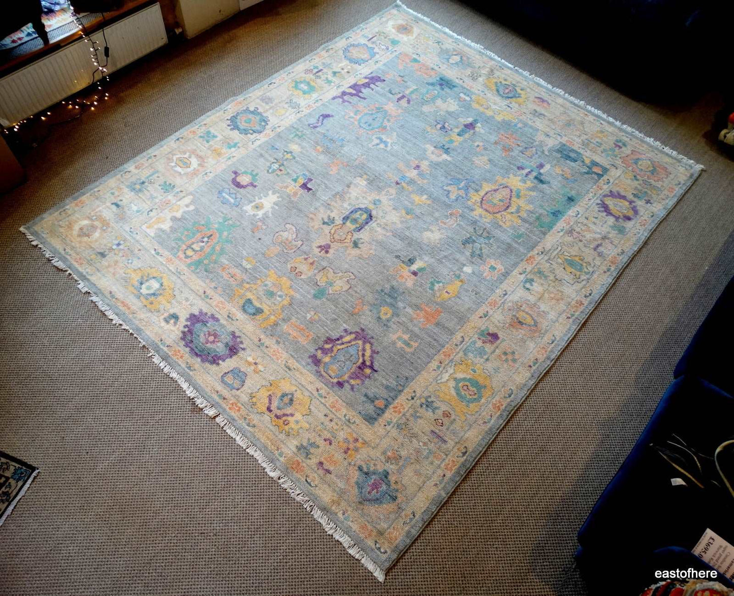 Afghan Oushak (310 x 259cm) - eastofhere