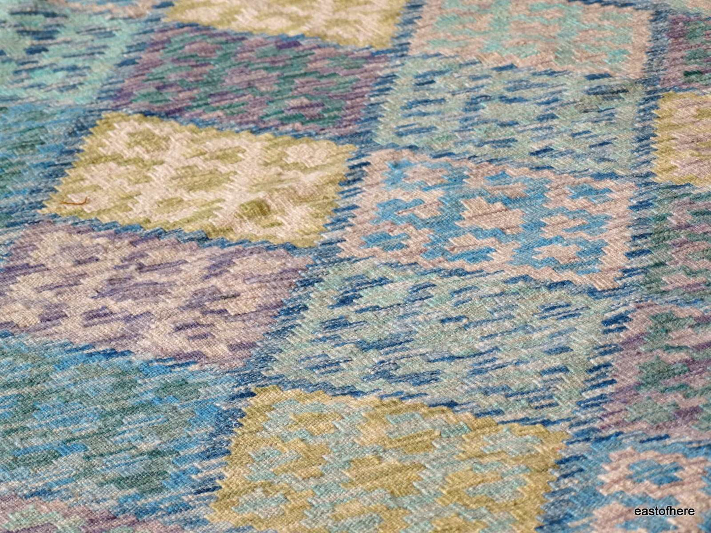 Afghan Kilim (350 x 275cm) - eastofhere