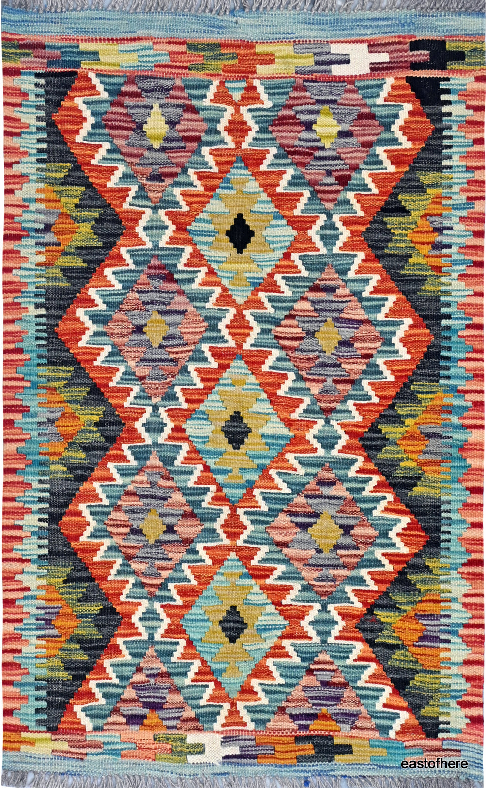 Afghan Kilim Rug 115x76