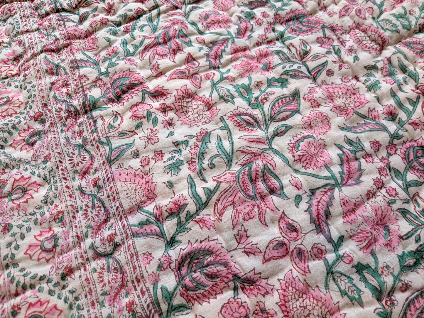 Jaipuri Quilt - King Size