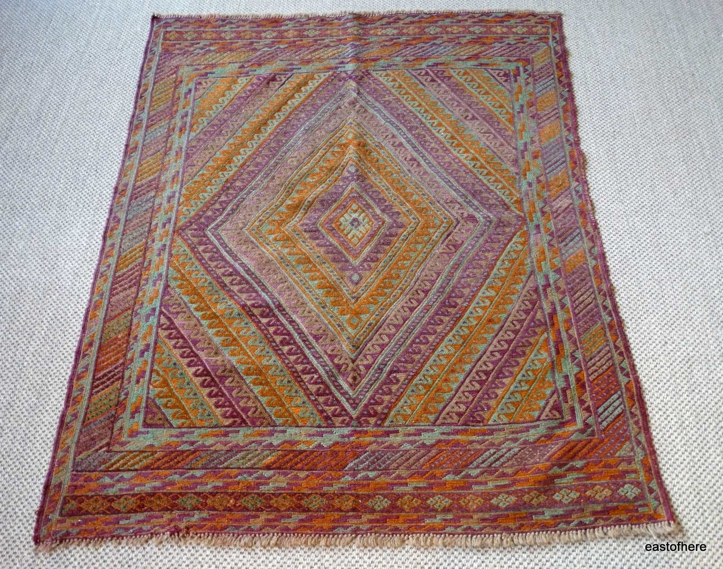Afghan Meshwani (181 x 146cm) - eastofhere