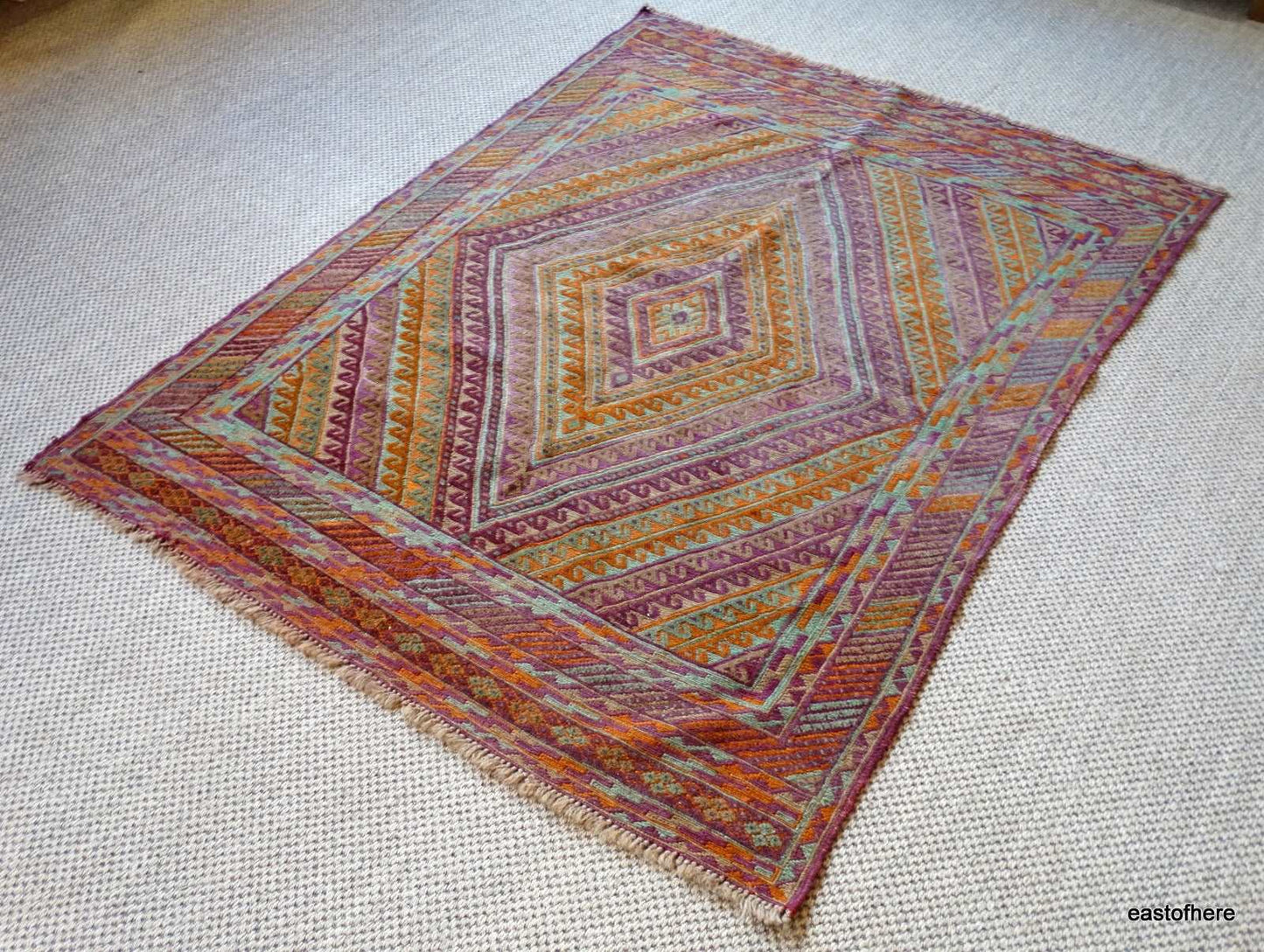 Afghan Meshwani (181 x 146cm) - eastofhere