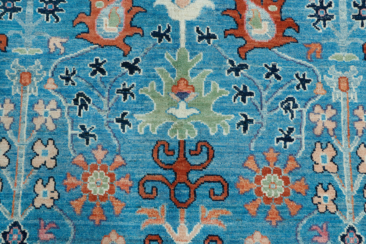 Afghan Oushak Rug (354 x 277cm)