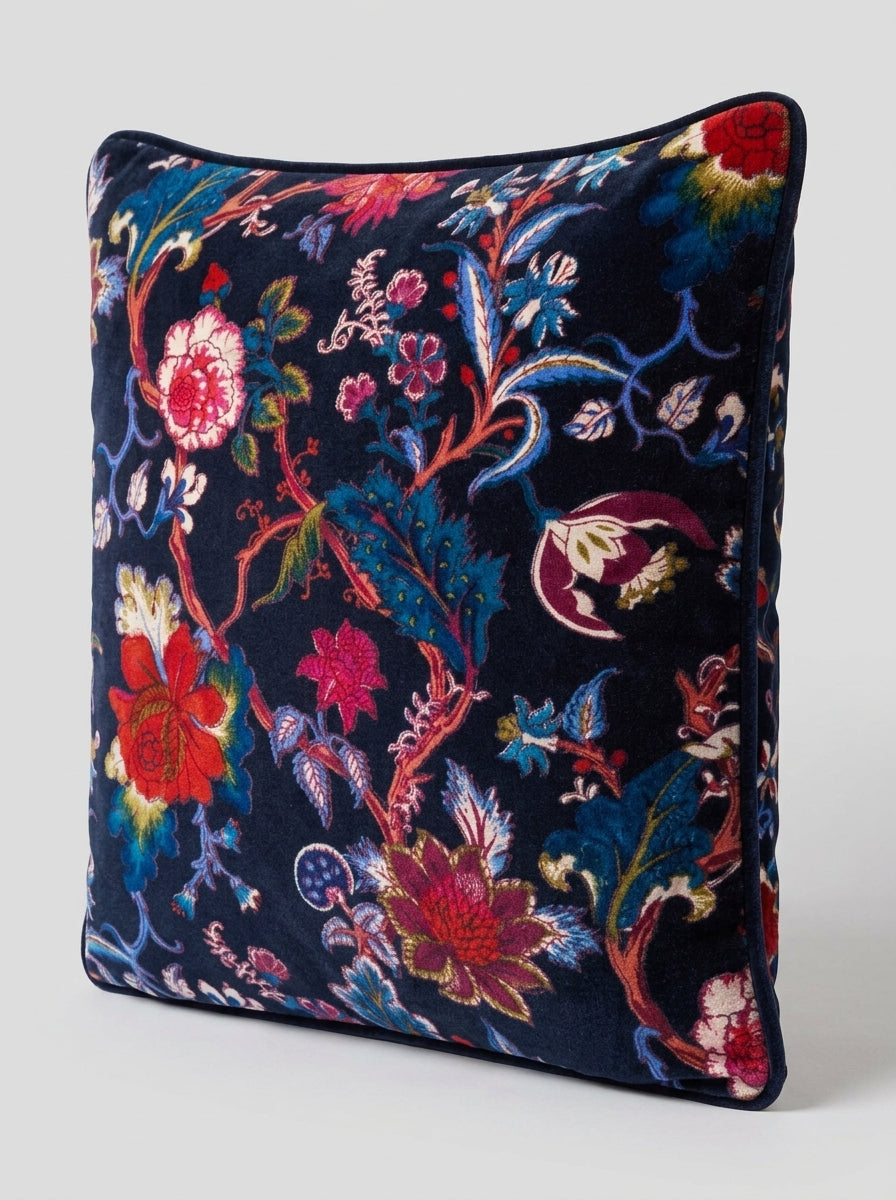 Jaipuri Velvet Cushion