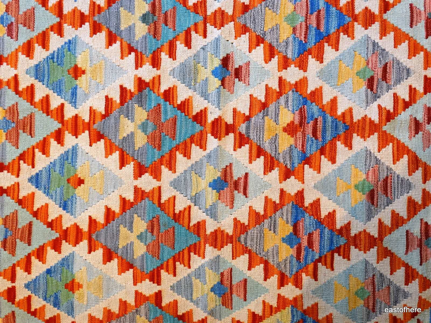 Afghan Kilim (166 x 103cm) - eastofhere