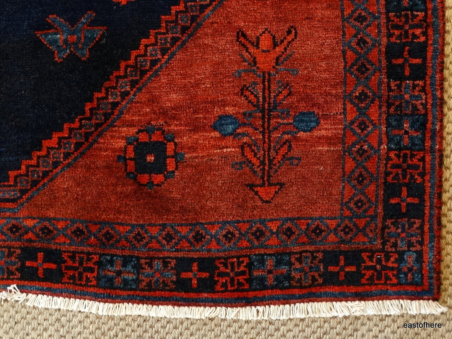 Afshar Sirjan (214 x 130cm) - eastofhere