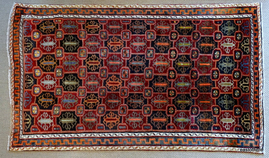 Iranian Gabbeh (237 x 141cm) - eastofhere