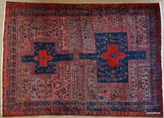 Afshar Sirjan (220 x 158cm) - eastofhere