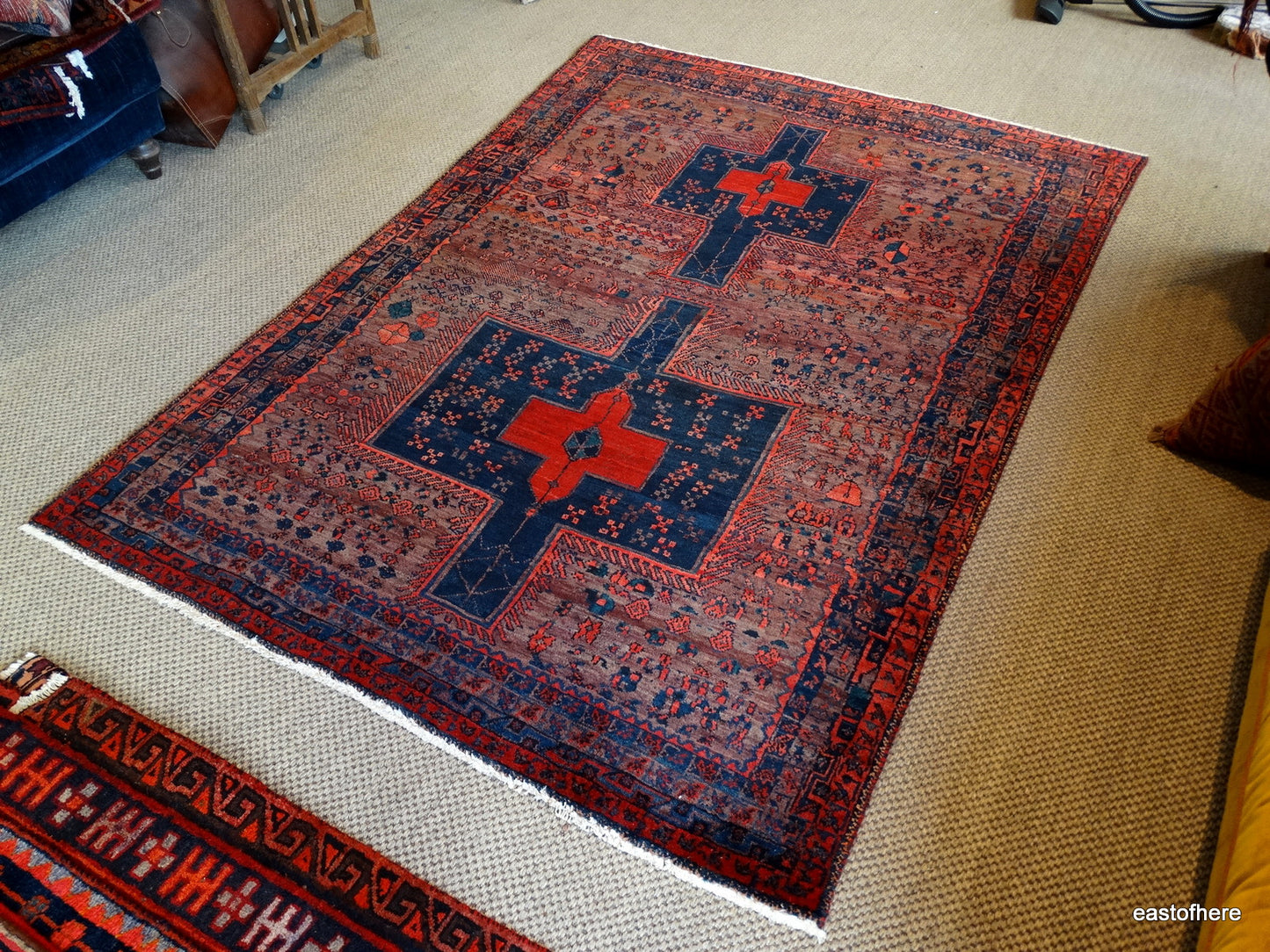 Afshar Sirjan (220 x 158cm) - eastofhere