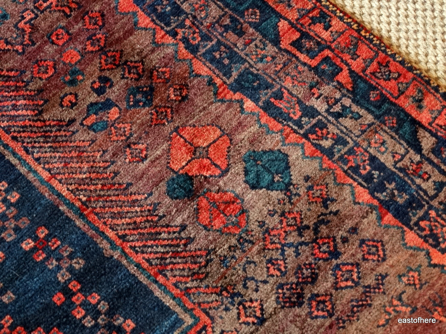 Afshar Sirjan (220 x 158cm) - eastofhere