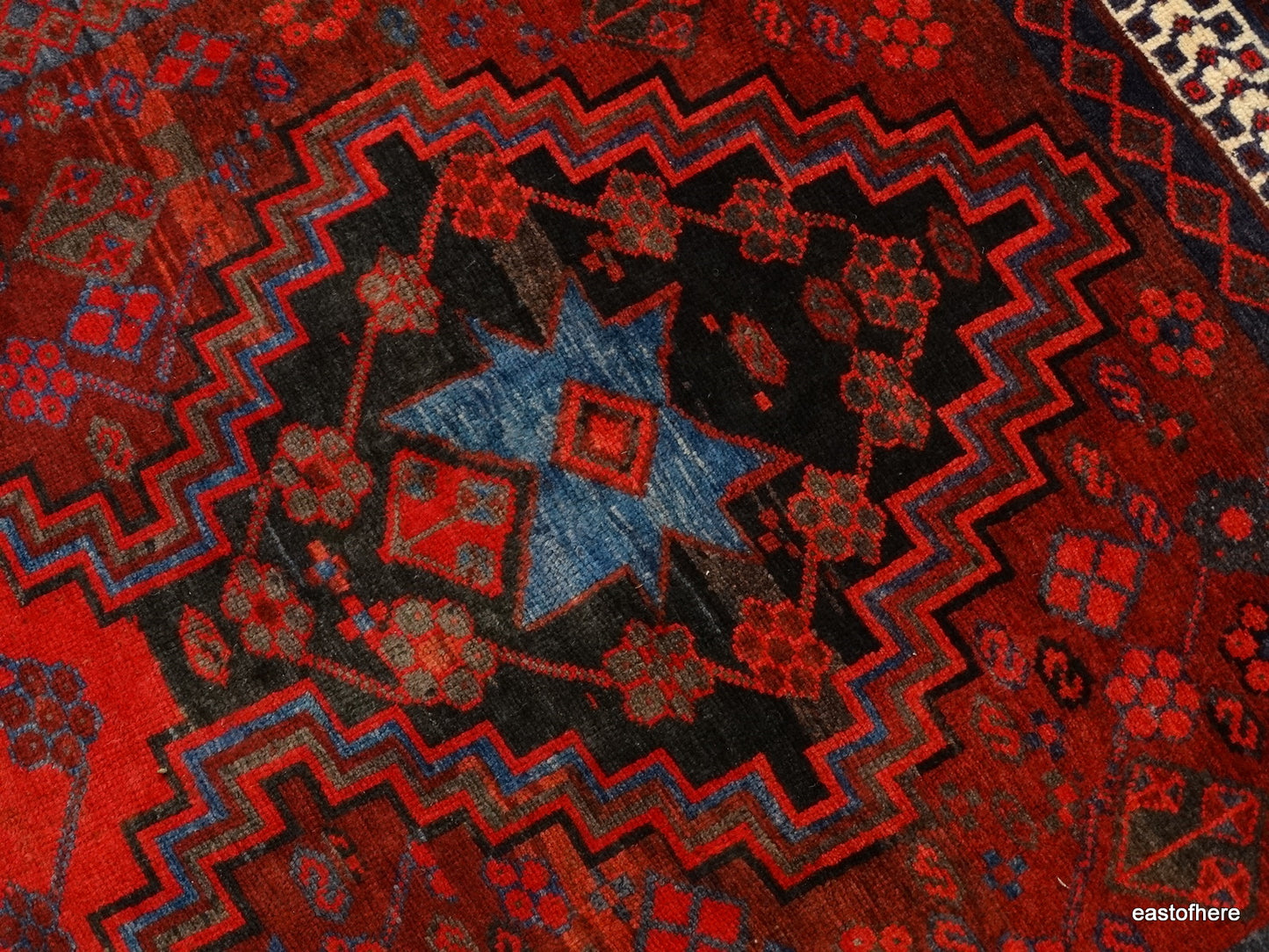 Vintage Afshar (242 x 153cm) - eastofhere
