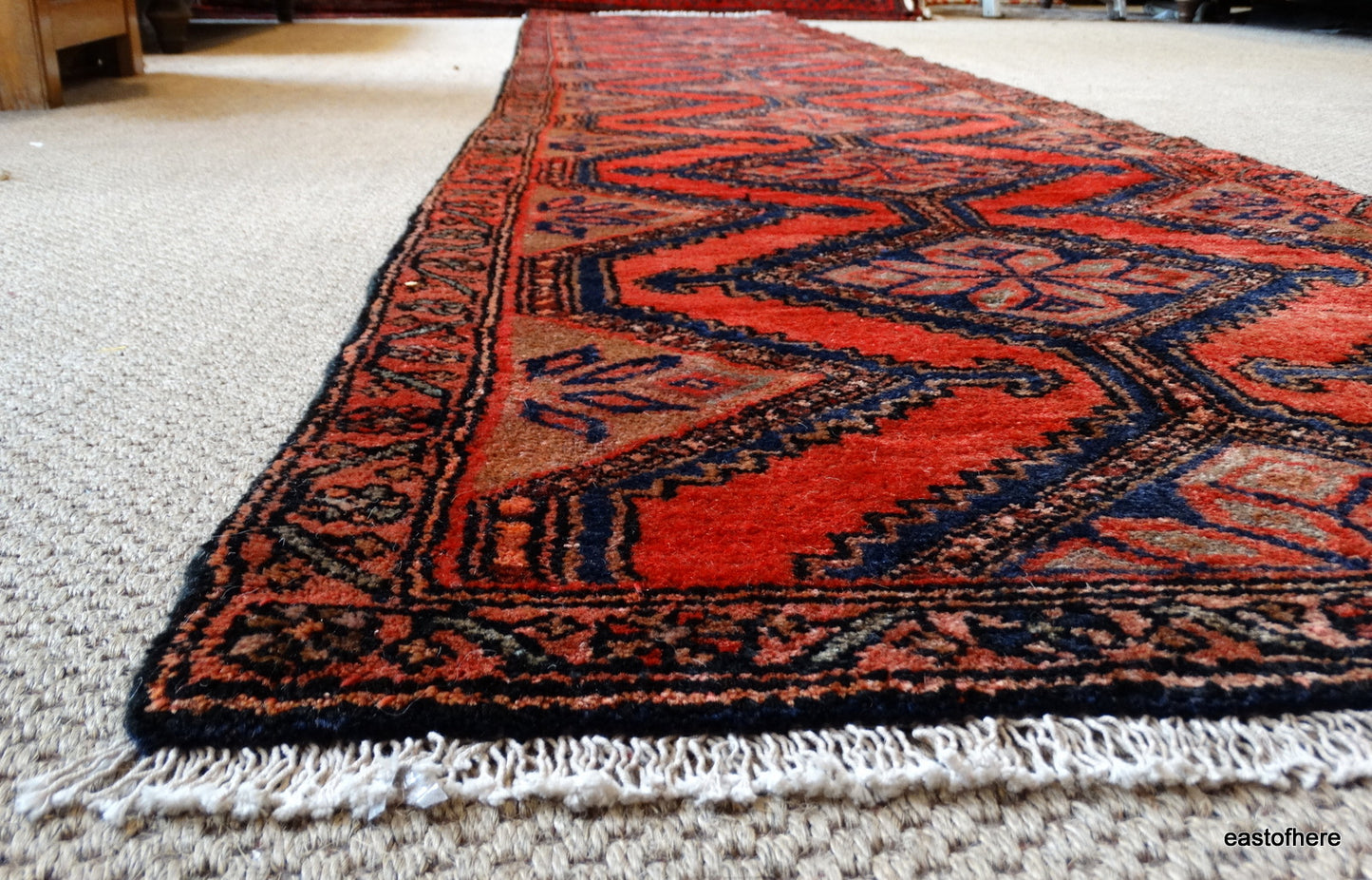 Vintage Hamadan Runner (360 x 74cm) - eastofhere
