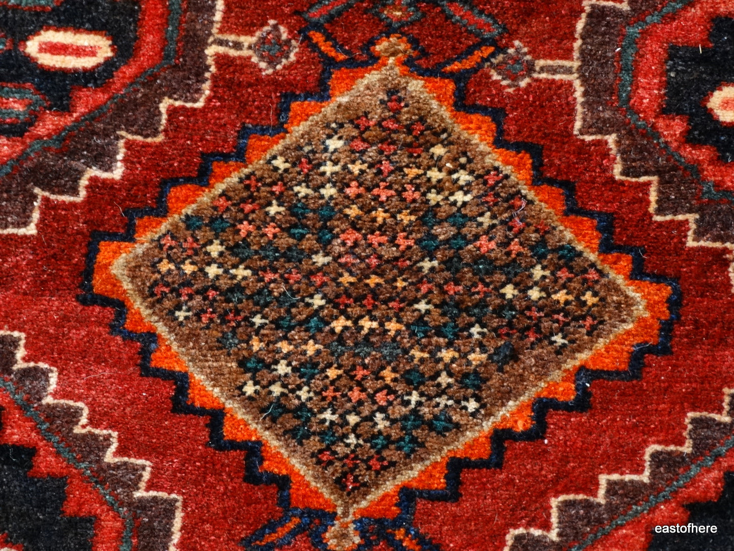 Vintage Hamadan Runner (282 x 111cm) - eastofhere