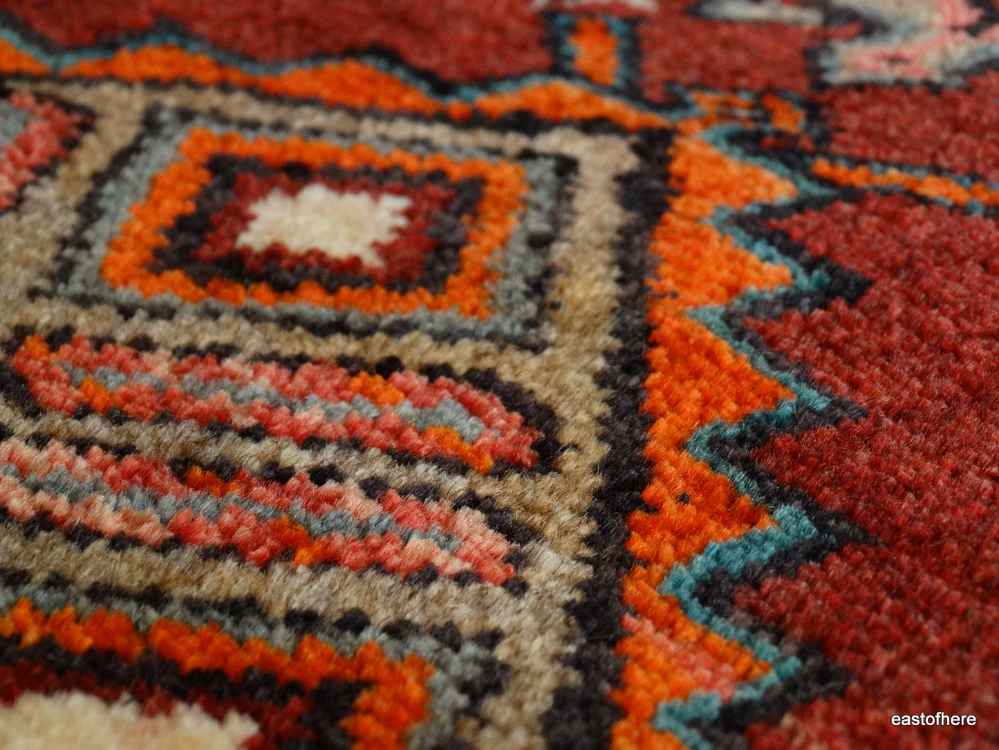 Vintage Hamadan Runner (282 x 111cm) - eastofhere