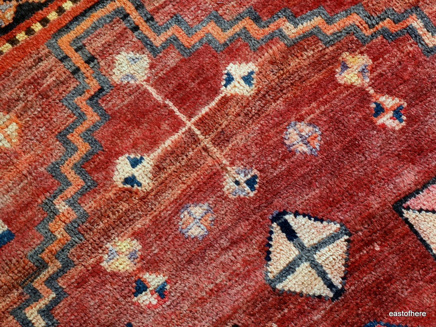 Iranian Gabbeh (194 x 133cm) - eastofhere