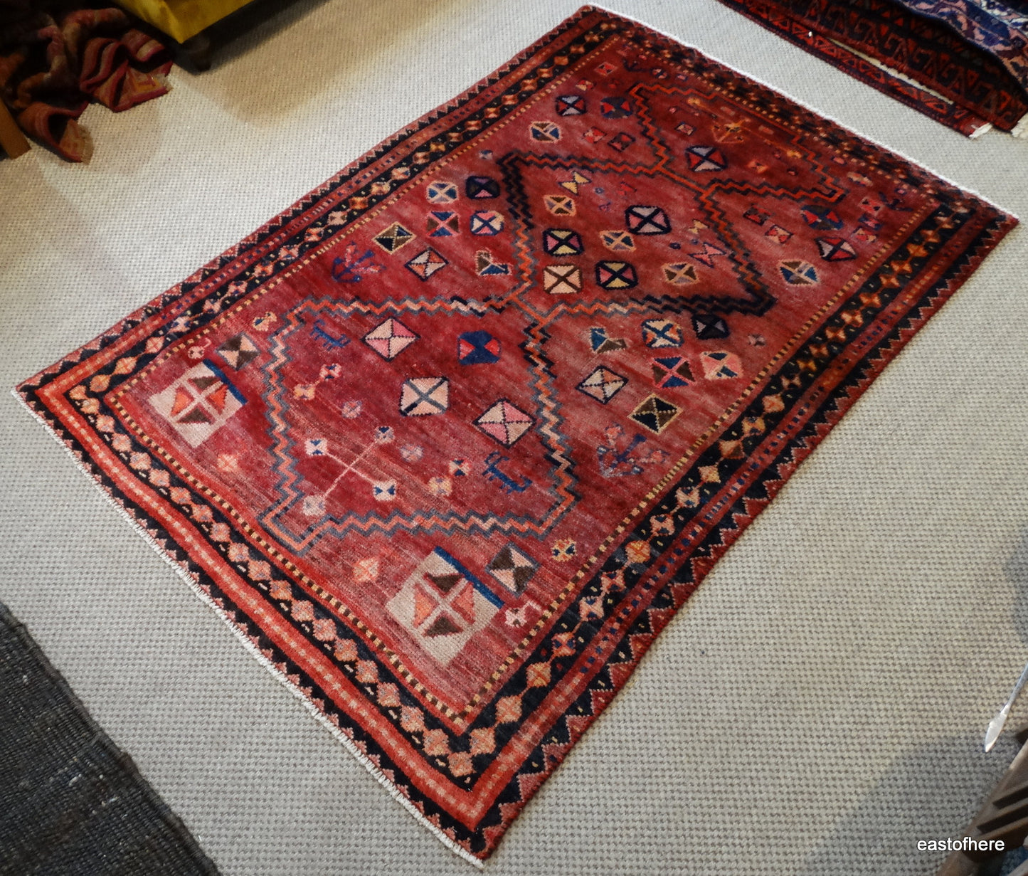 Iranian Gabbeh (194 x 133cm) - eastofhere