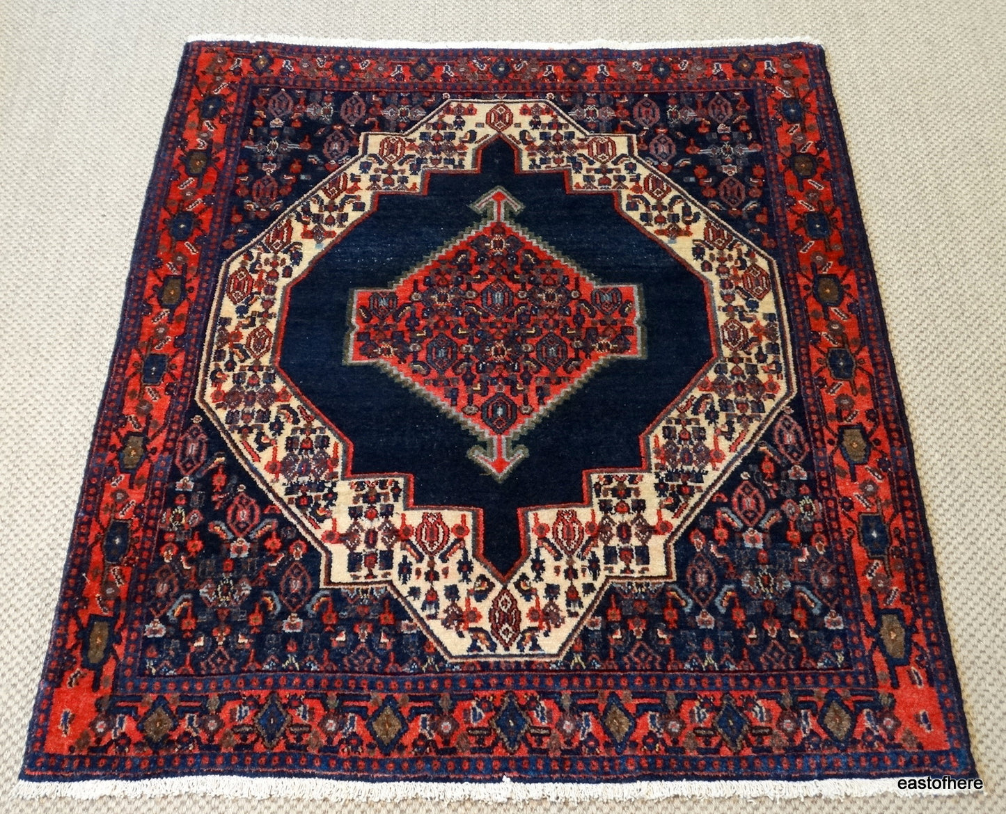 Vintage Senneh (146 x 126cm) - eastofhere