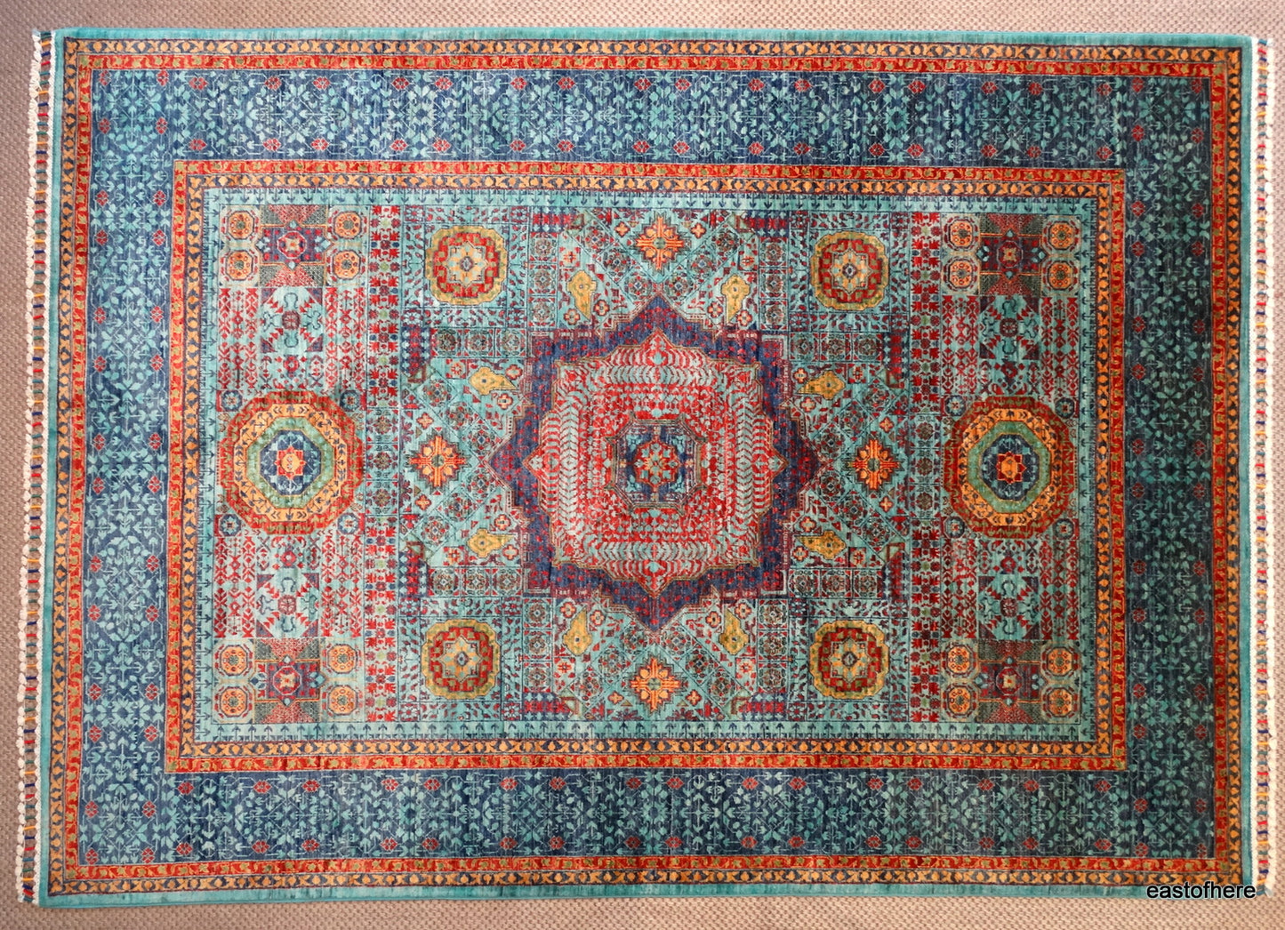 Afghan Mamluk (245 x 177cm) - eastofhere