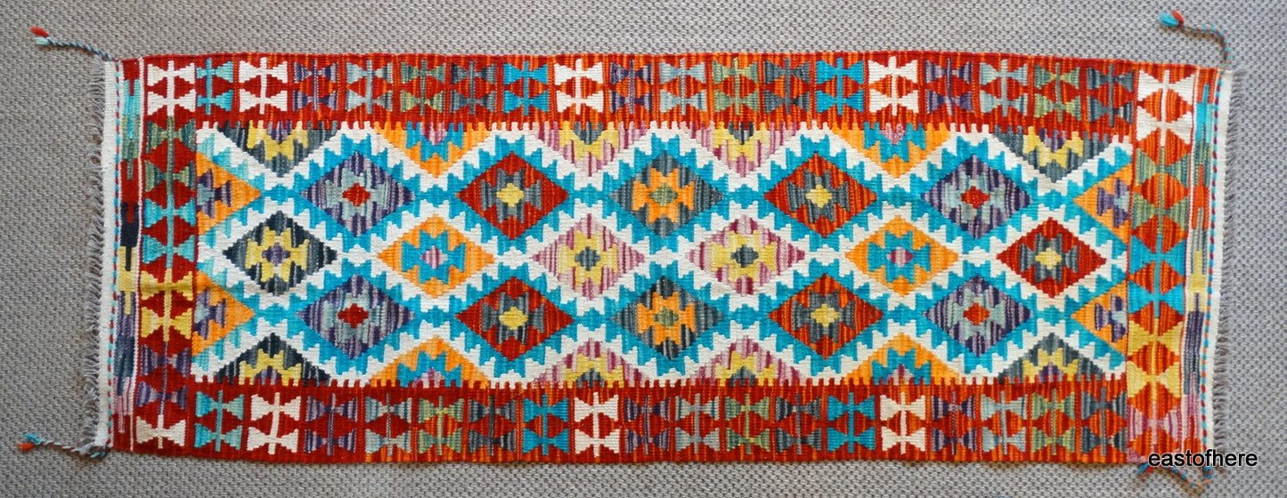 Kilim Runner (207 x 75cm) - eastofhere