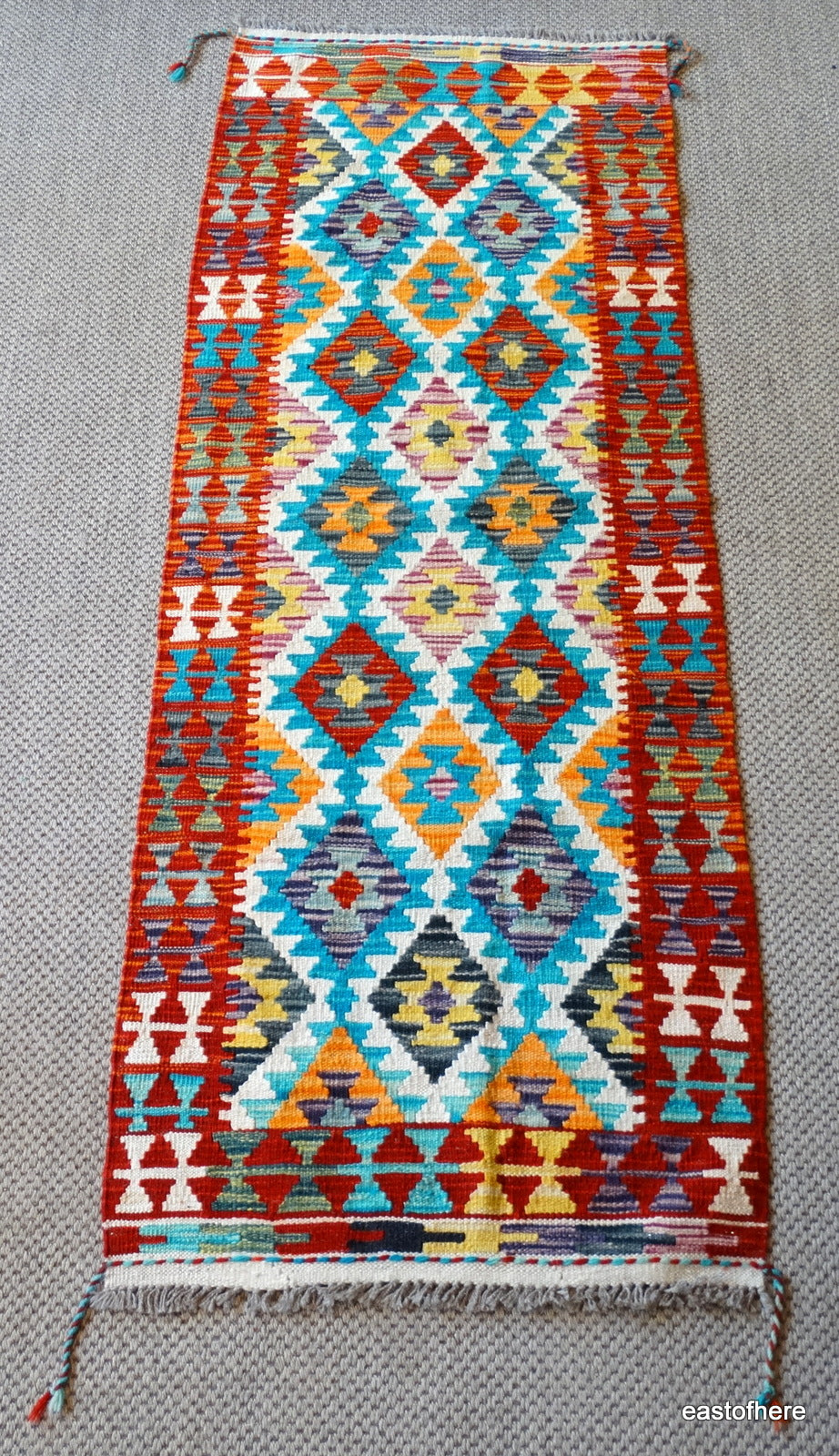 Kilim Runner (207 x 75cm) - eastofhere
