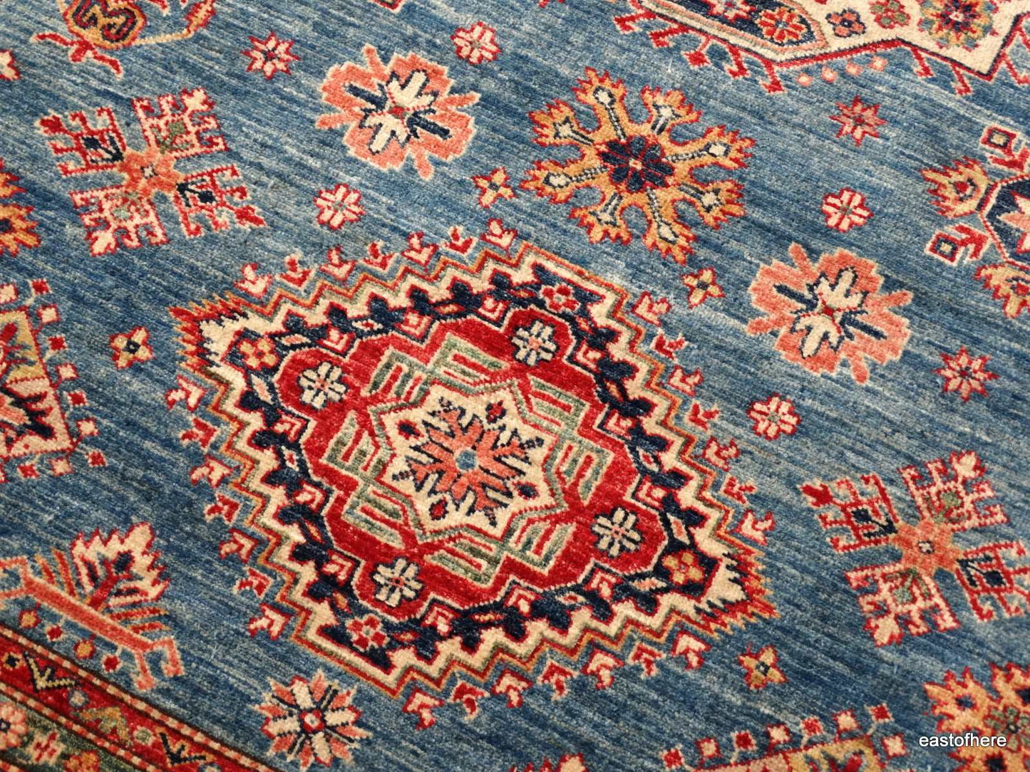 Afghan Kazak (242 x 172cm) - eastofhere