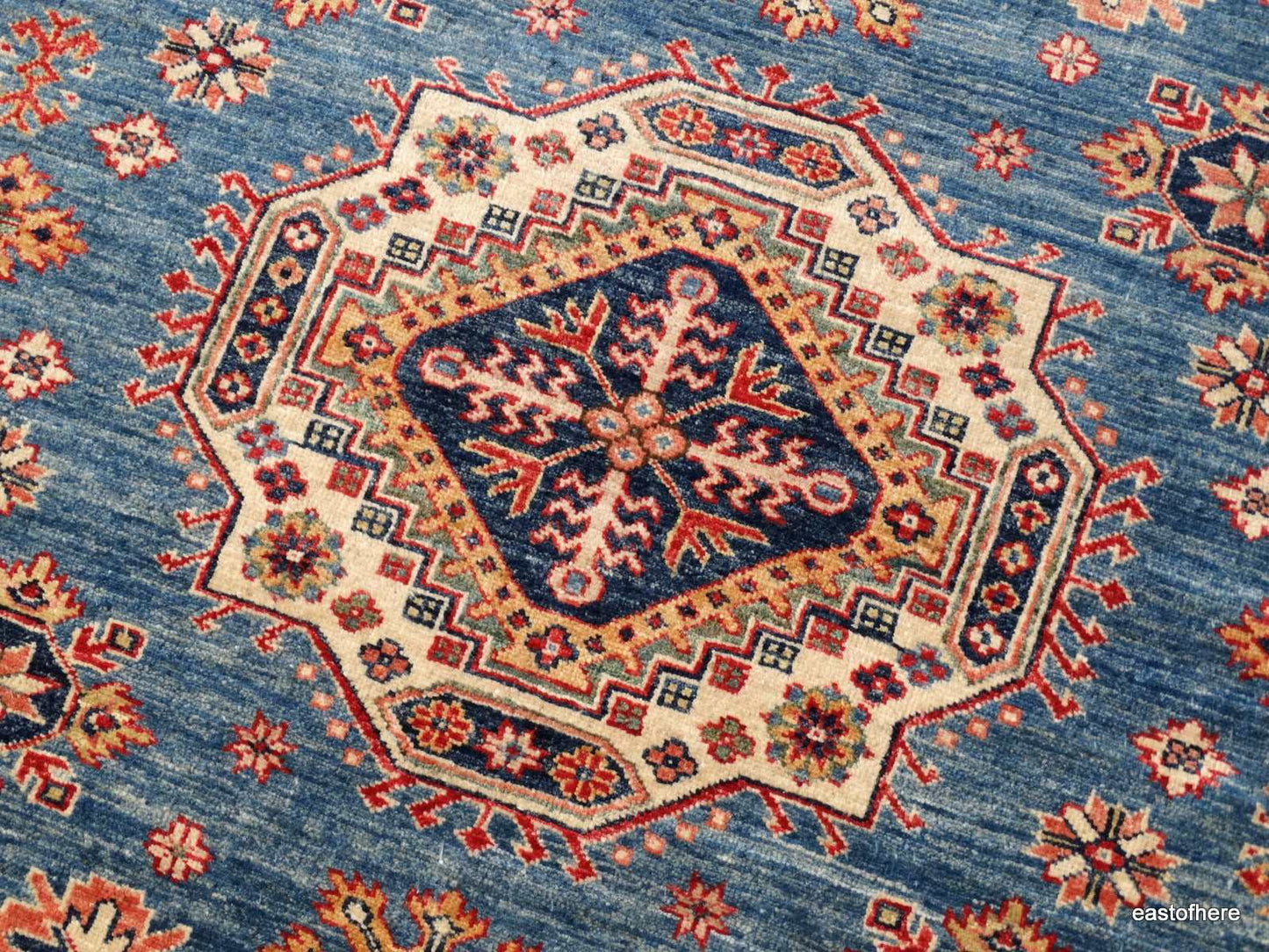 Afghan Kazakh (242 x 172cm) - eastofhere