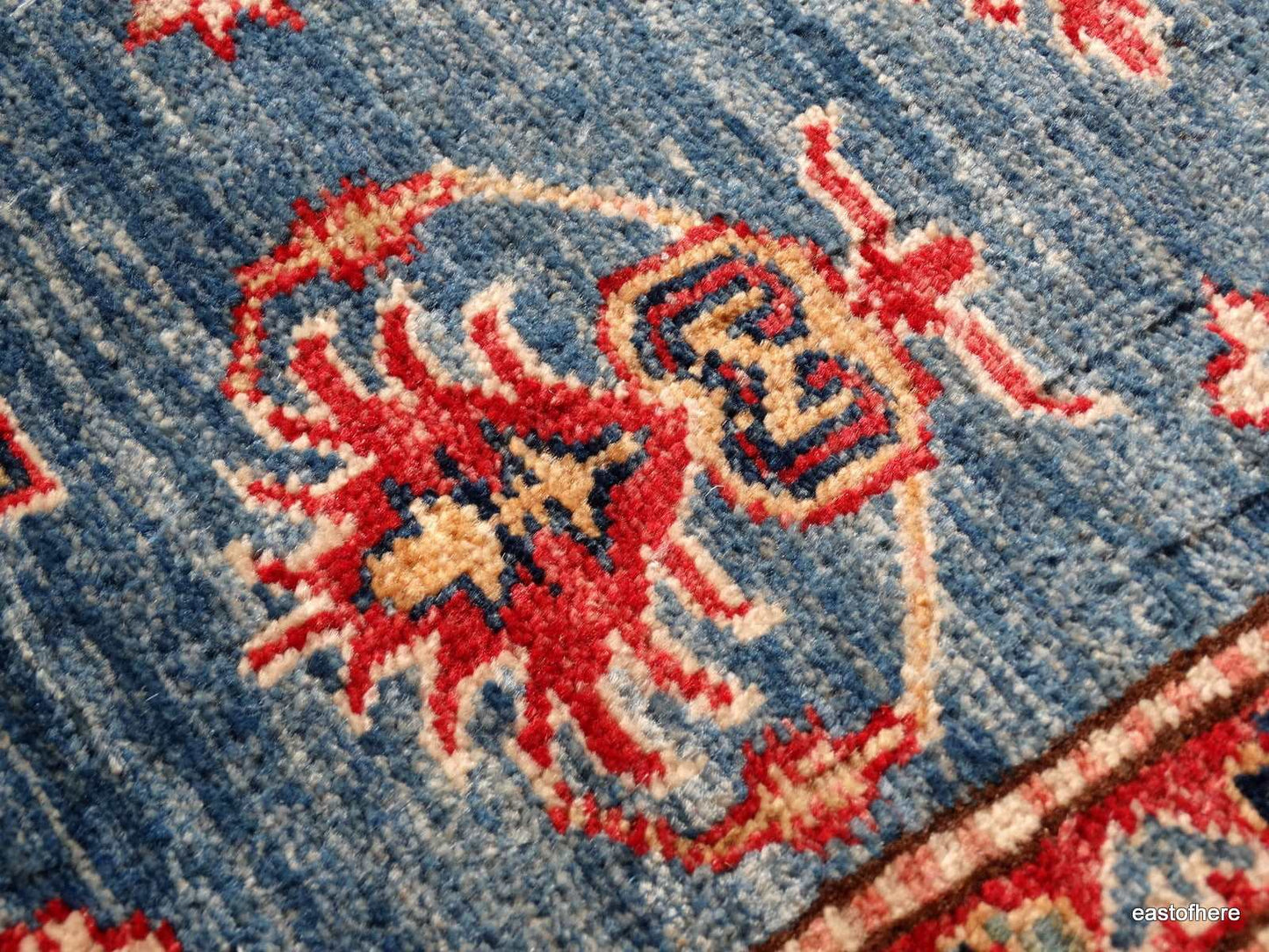 Afghan Kazakh (242 x 172cm) - eastofhere