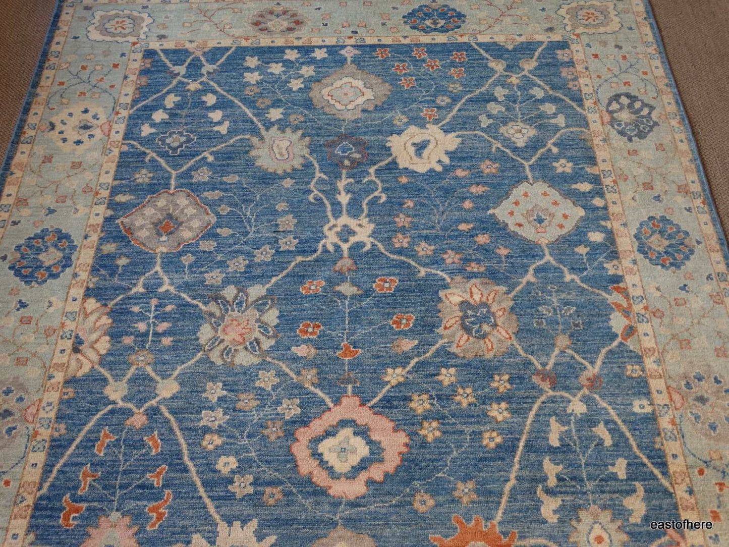 Afghan Oushak (298 x 260cm) - eastofhere