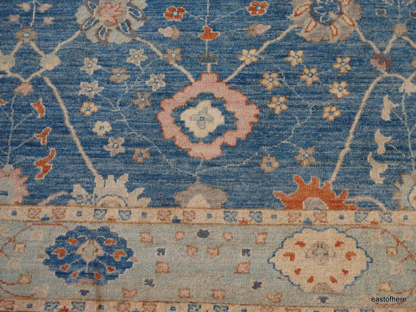 Afghan Oushak (298 x 260cm) - eastofhere