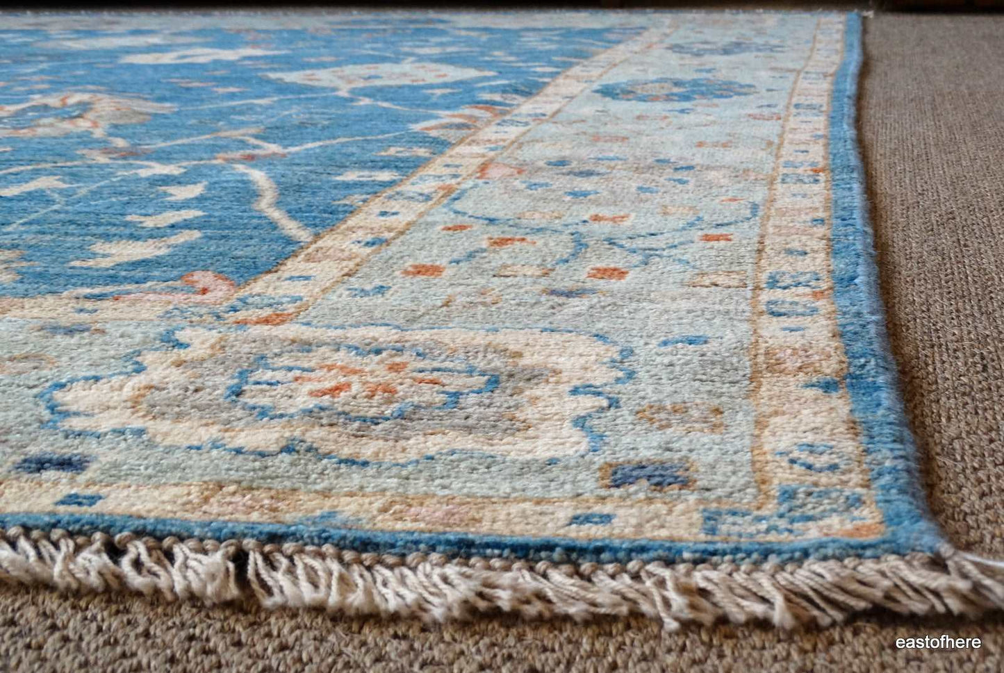 Afghan Oushak (298 x 260cm) - eastofhere