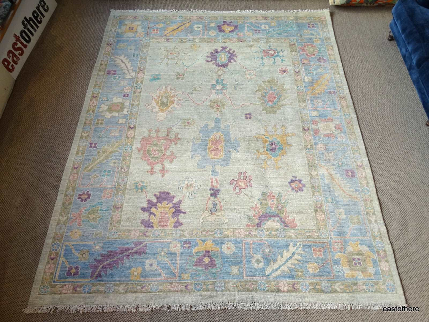Afghan Oushak (308 x 252cm) - eastofhere