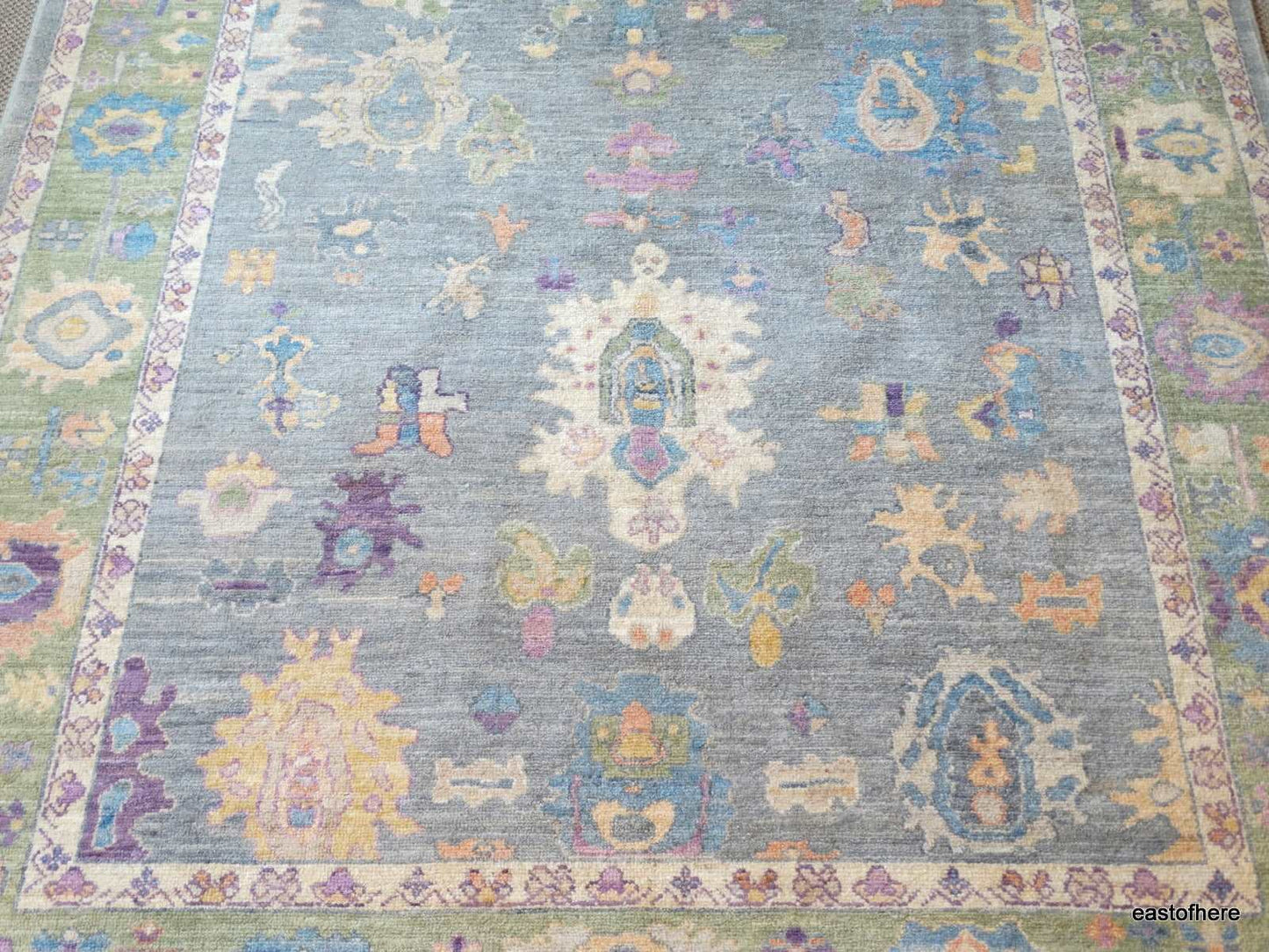 Afghan Oushak (305 x 246cm) - eastofhere