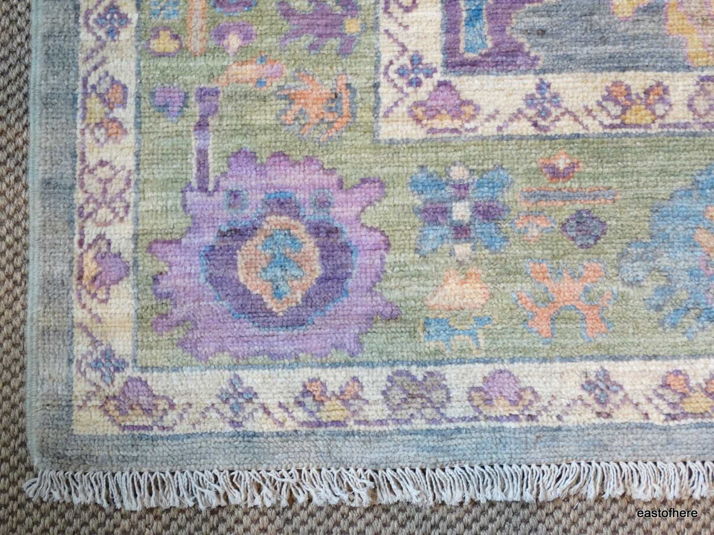 Afghan Oushak (305 x 246cm) - eastofhere