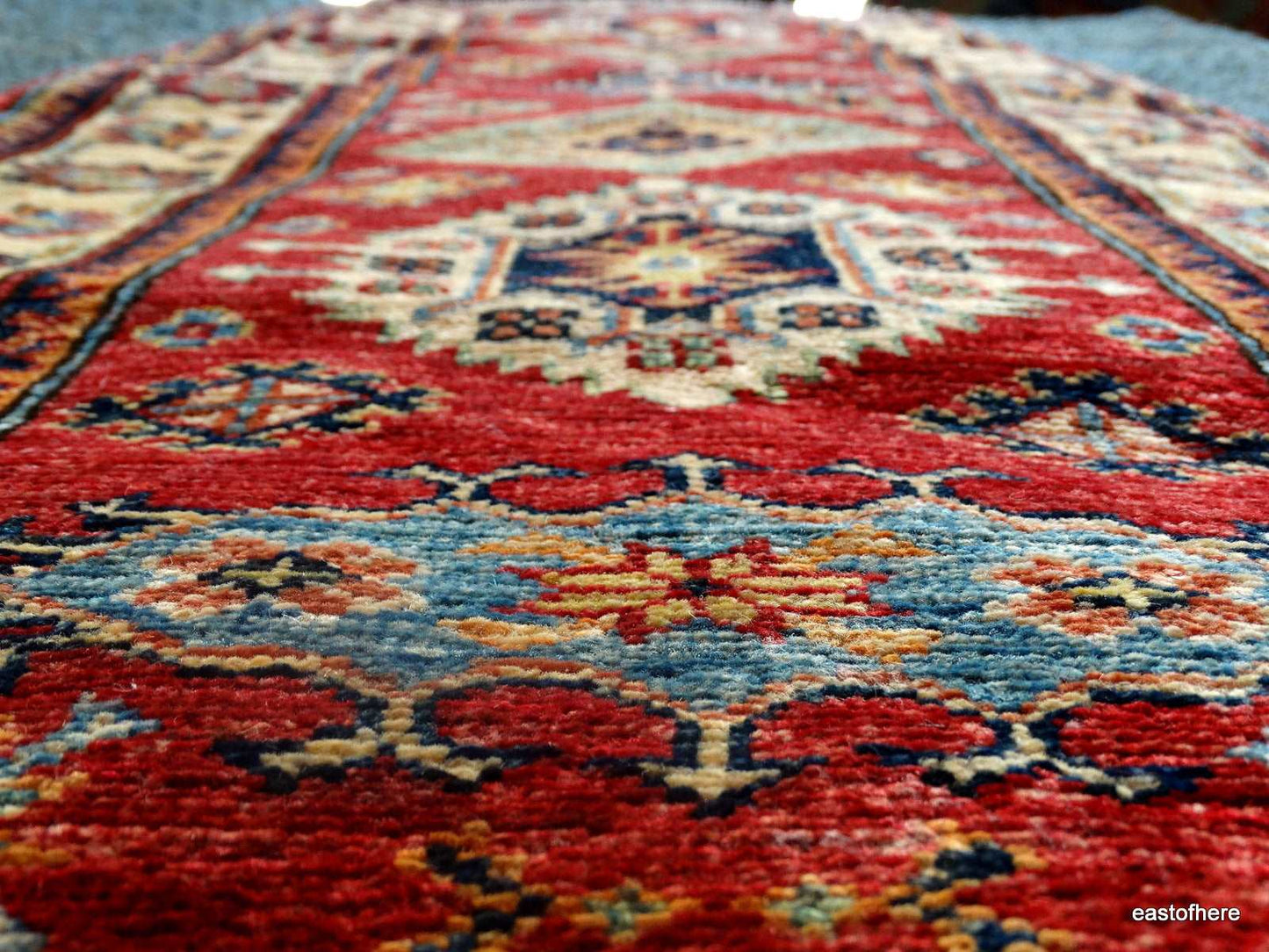 Afghan Kazak Runner (189 x 60cm)