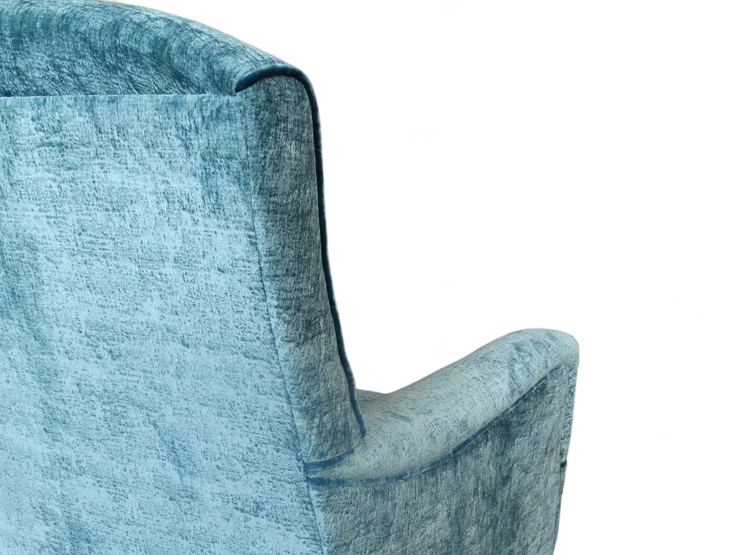 John Sankey Peppy Chair with vibrant upholstery and modern design, showcasing its comfortable and stylish appearance.