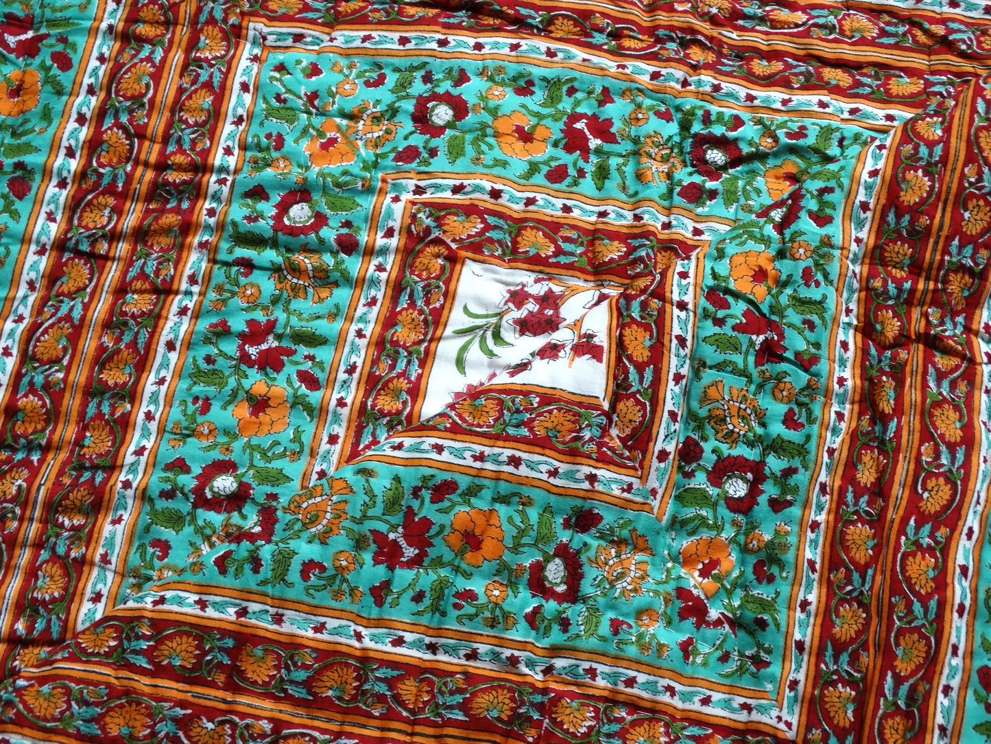 Jaipuri Quilt - King Size - eastofhere
