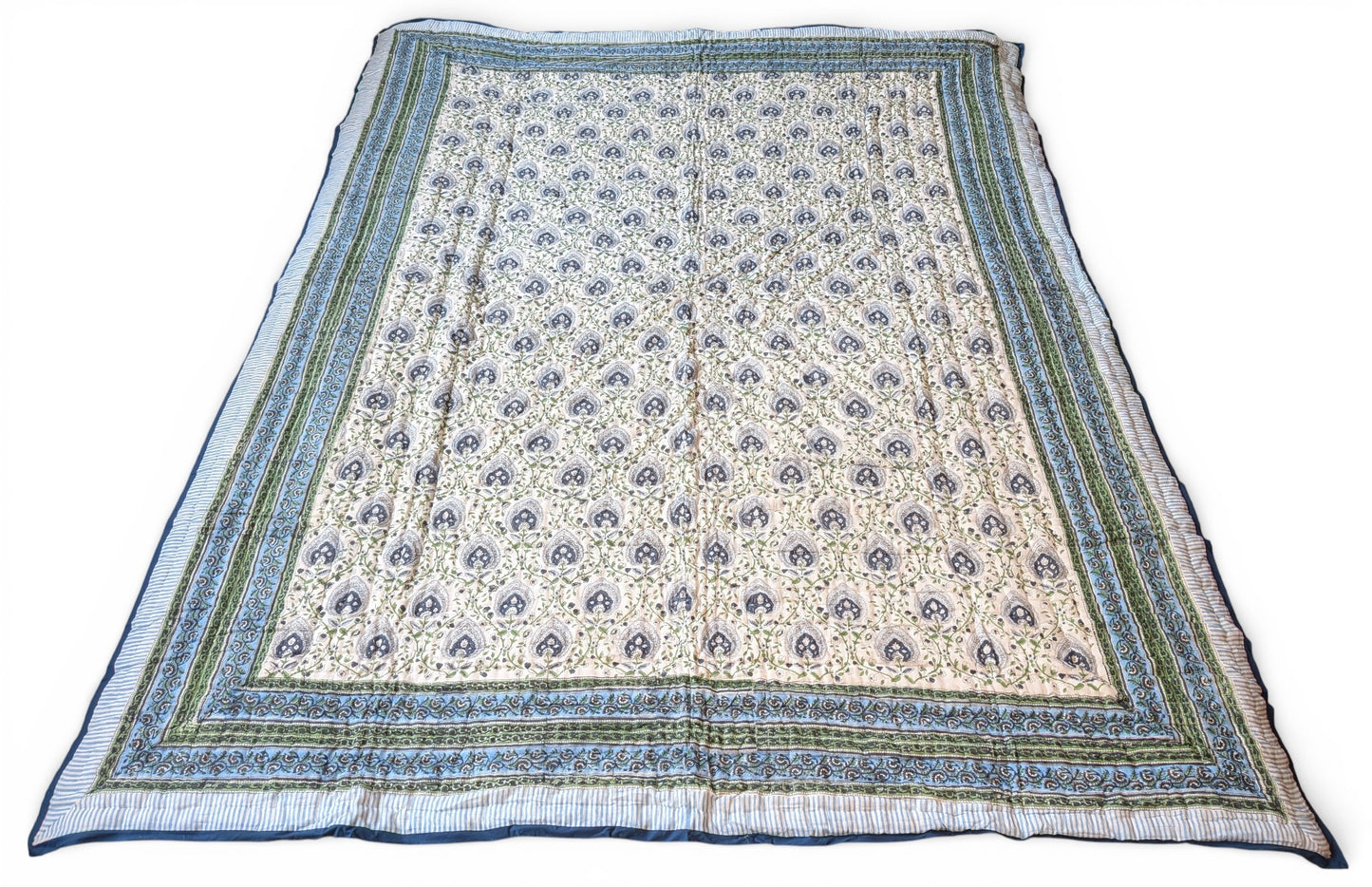 Jaipuri Quilt - King Size - eastofhere