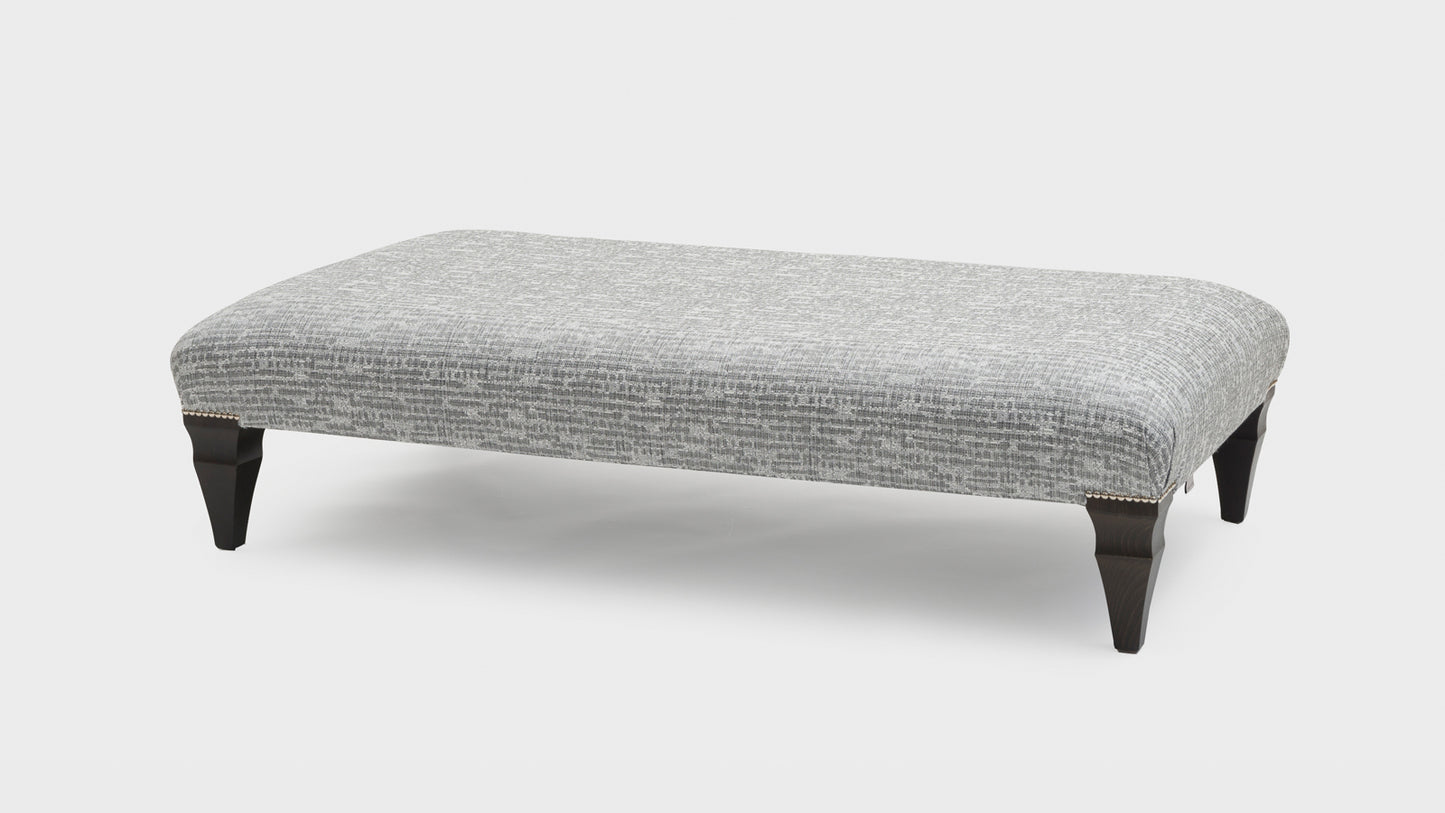 Plain Ottoman - eastofhere