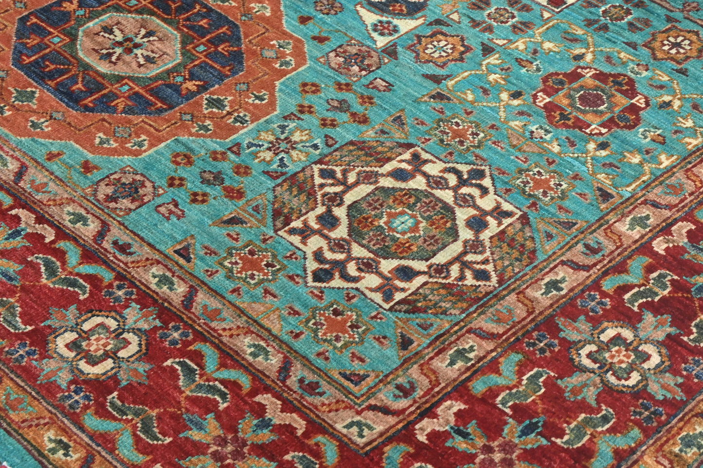 Afghan Mamluk Rug (206 x 157cm)