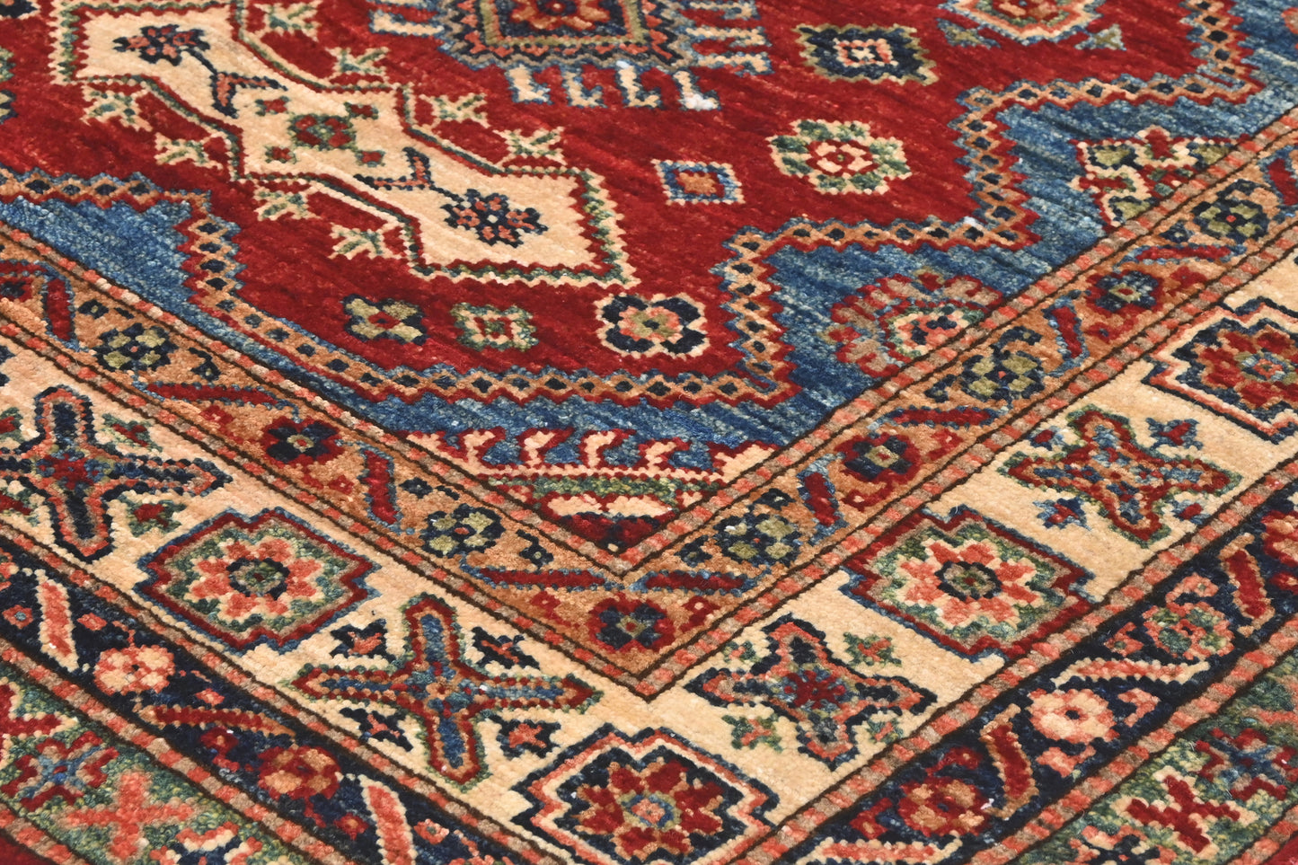 Afghan Kazak Rug (152 x 101cm)