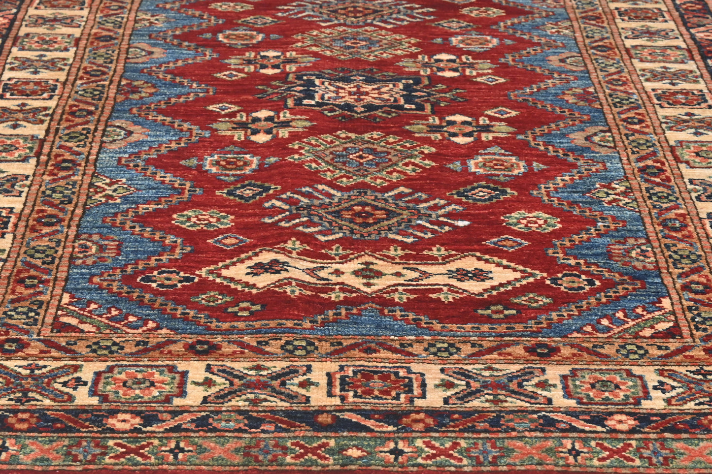 Afghan Kazak Rug (152 x 101cm)