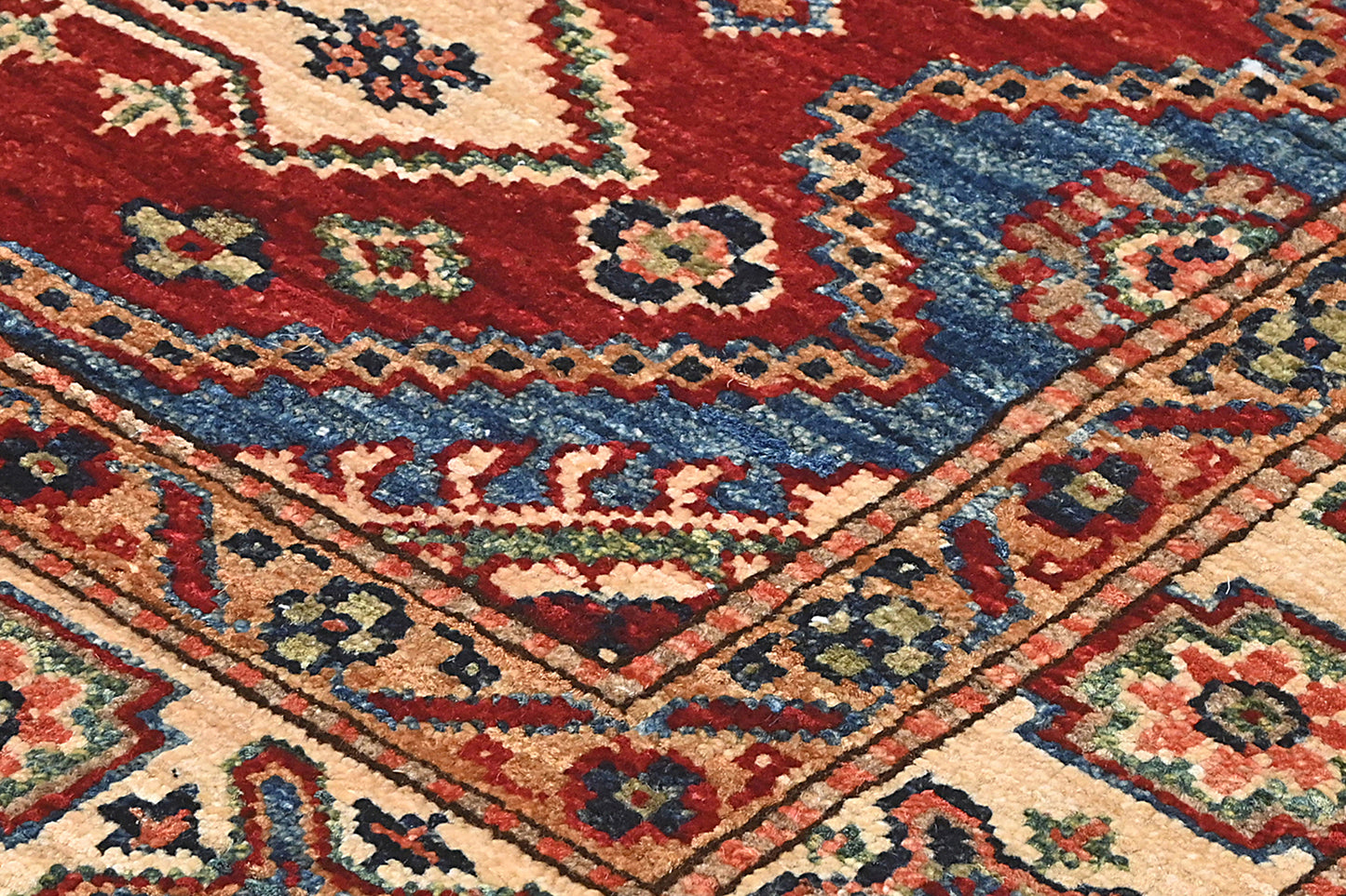 Afghan Kazak Rug (152 x 101cm)