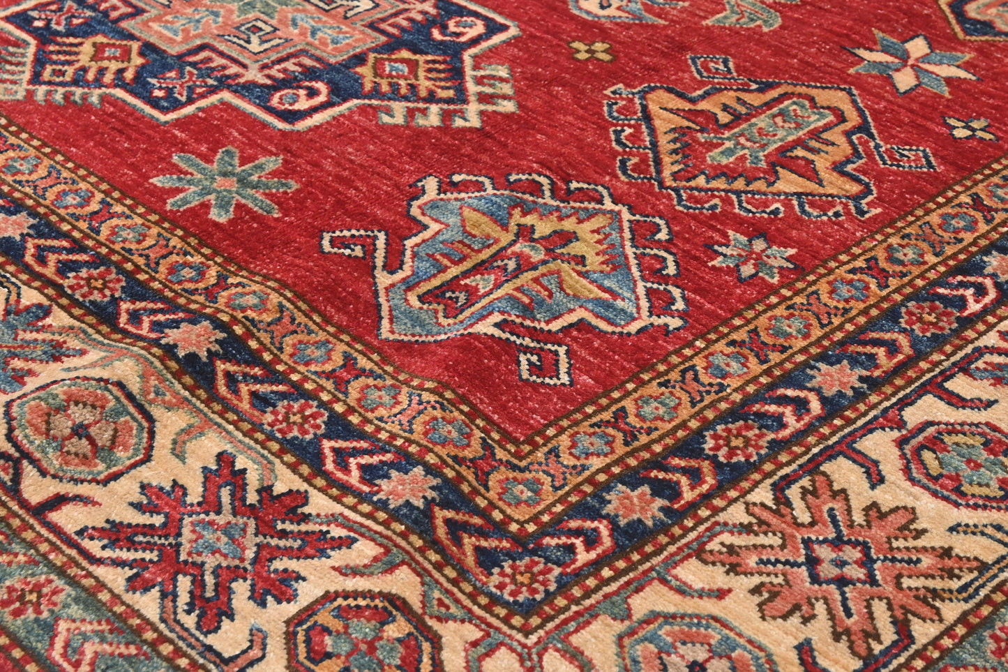 Afghan Kazak Rug (238 x 171cm)