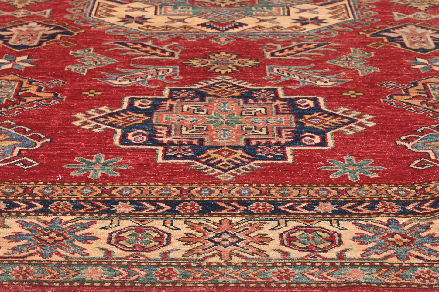 Afghan Kazak Rug (238 x 171cm)