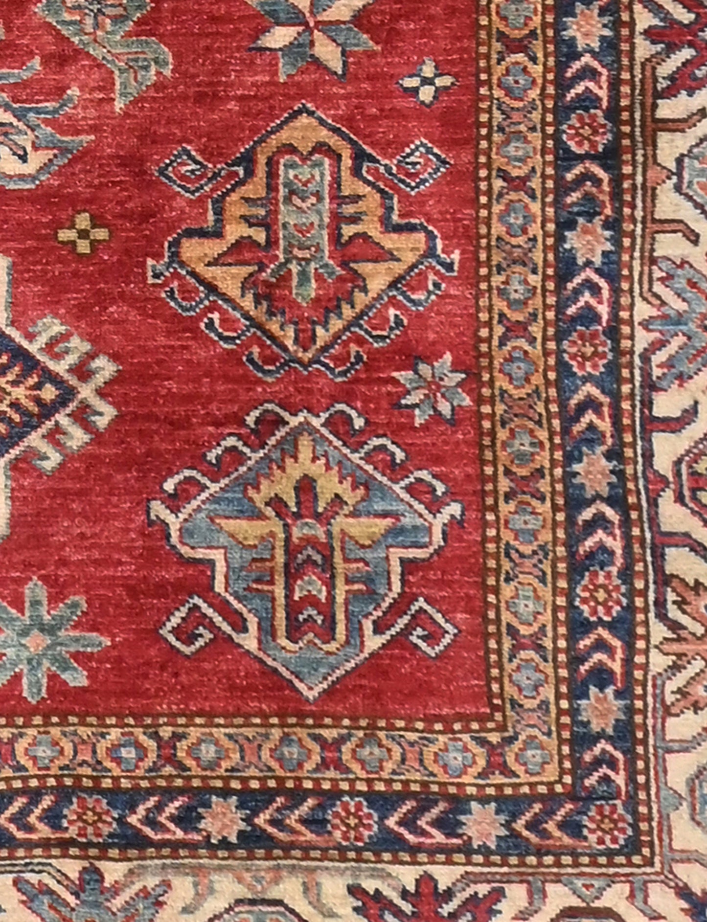 Afghan Kazak Rug (238 x 171cm)