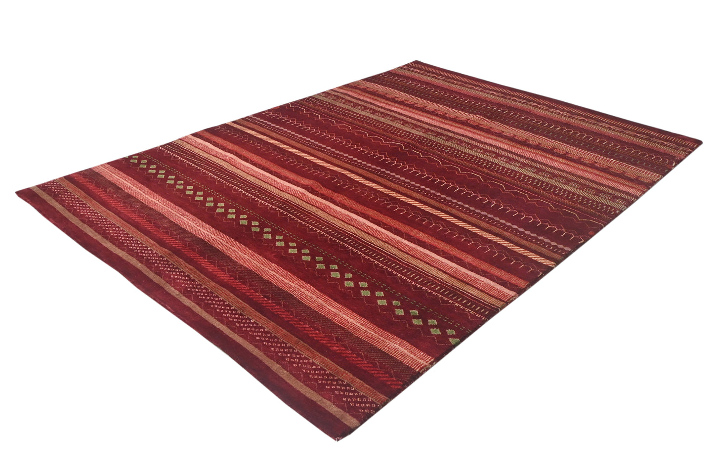 Afghan Gabbeh Rug 246x171cm
