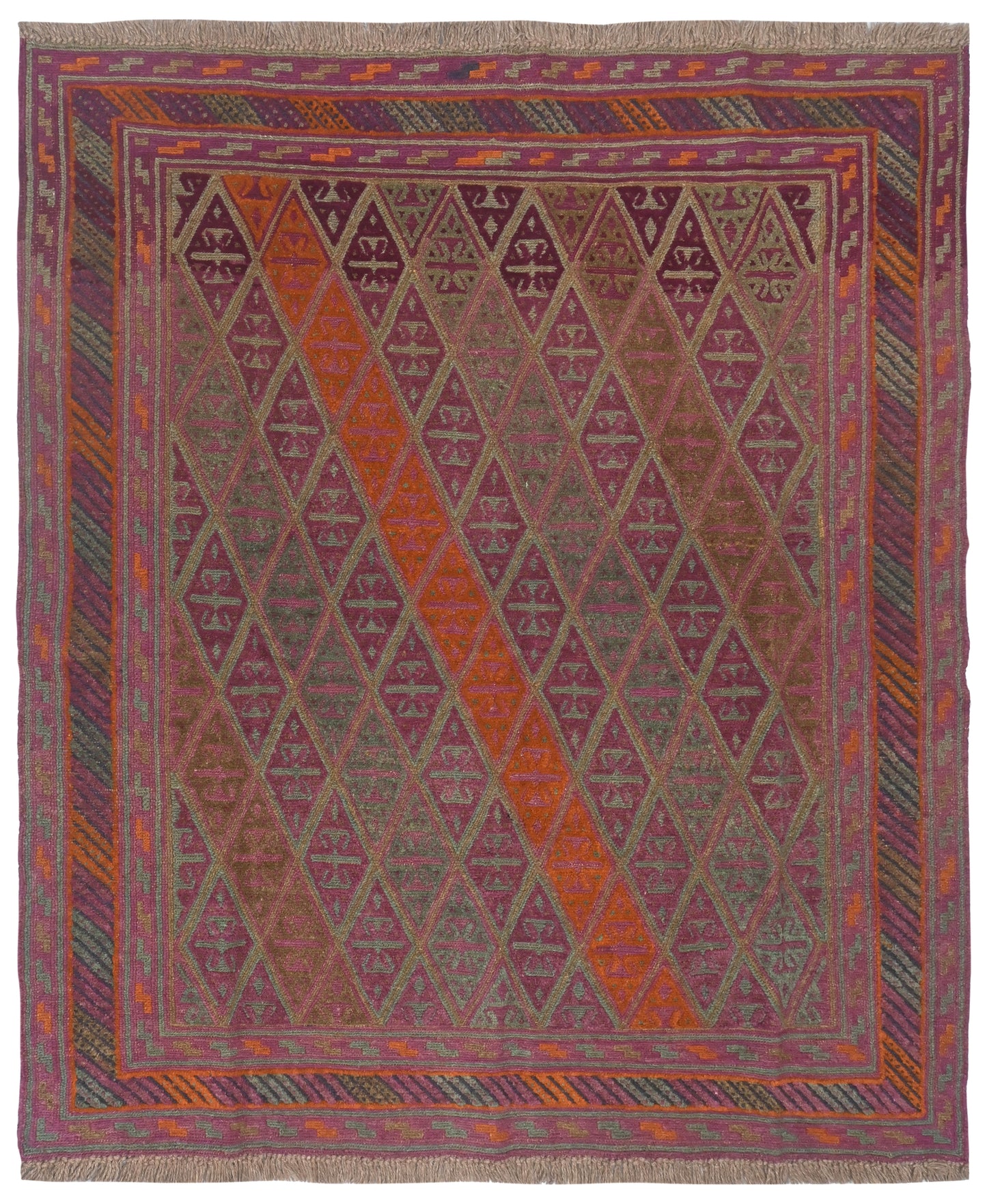 Afghan Meshwani Rug (188 x 154cm)