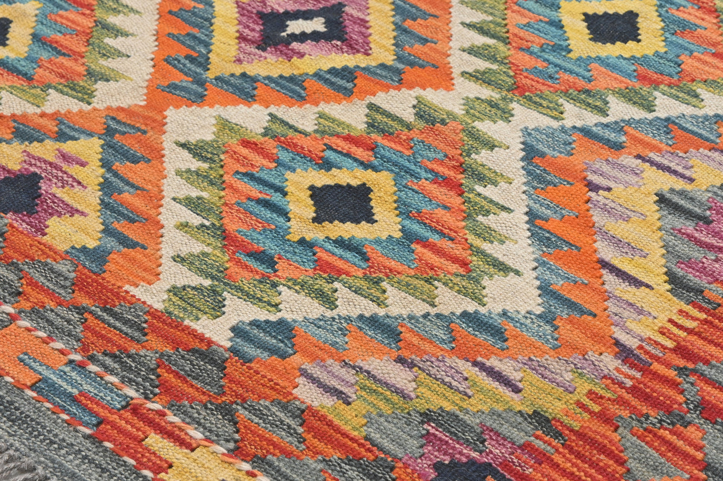 Afghan Kilim Rug (155 x 105cm)