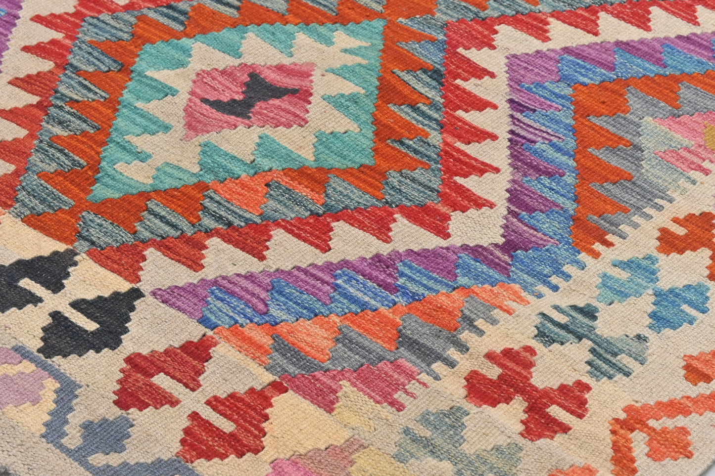 Afghan Kilim Rug (151 x 103cm)